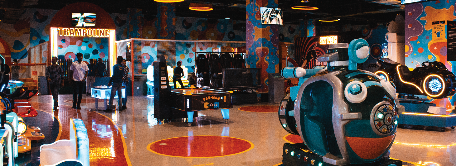 Game zone in Lucknow